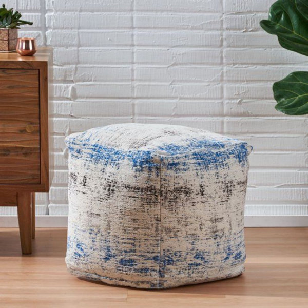 17 Stories Bongo Upholstered Pouf Wayfair Canada